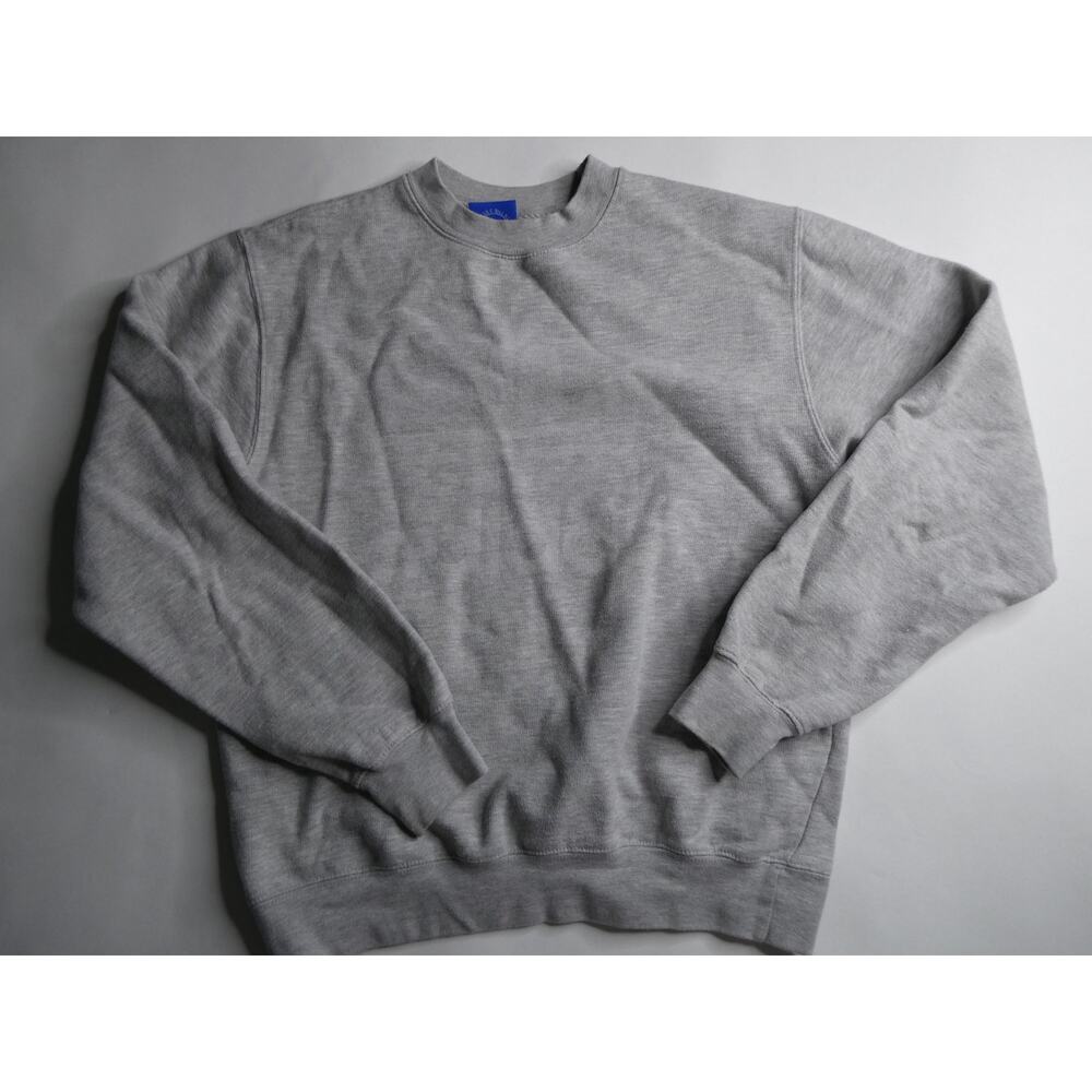 ADIDAS faded logo sweatshirt, gray, small, very cool!